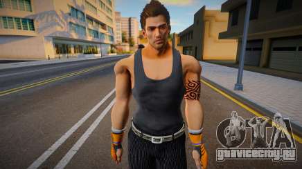 Brad Burns with Tank and Suit Pants 2 для GTA San Andreas