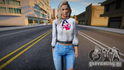 Sarah Bryant v3 (good skin) для GTA San Andreas