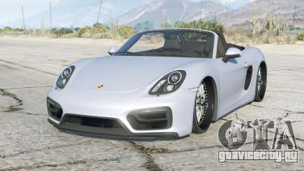Porsche Boxster GTS (981) 2014〡lowered〡add-on для GTA 5