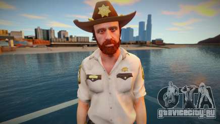 TWD Onslaught Rick Sheriff для GTA San Andreas