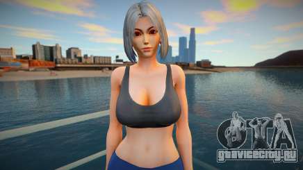 KOF Soldier Girl Different - Blue 2 для GTA San Andreas