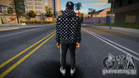 New Cwmonb2 Casual V1 Don Pancho Hoodie LV 1 для GTA San Andreas