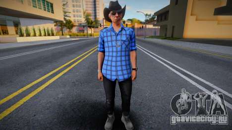 New Cwmofr Casual V1 Don Gilipollas Outfit Cou 2 для GTA San Andreas
