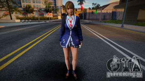 DOAXVV Misaki - Autumn School Wear 2 для GTA San Andreas