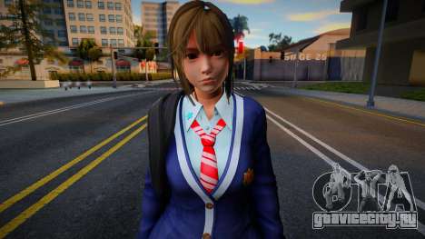DOAXVV Misaki - Autumn School Wear 2 для GTA San Andreas