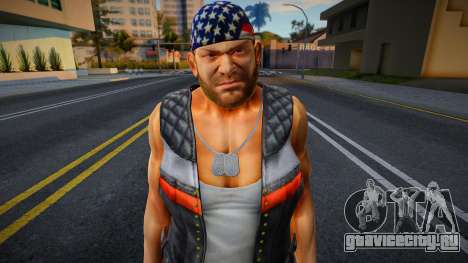 Dead Or Alive 5 - Bass Armstrong (Costume 1) 2 для GTA San Andreas