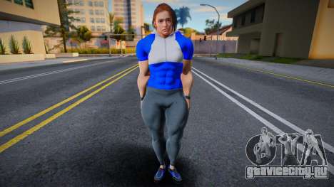 Jill Valentine bigger (from RE3 remake) для GTA San Andreas