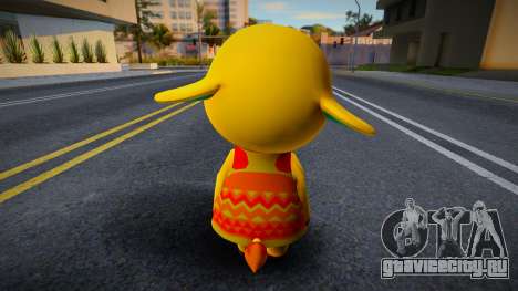 Eloise - Animal Crossing Elephant для GTA San Andreas