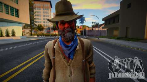 Uncle (from RDR2) для GTA San Andreas