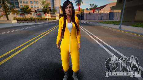 Monki Construction Suit (Orange) для GTA San Andreas