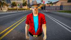 Handsome Blonde Cowboy для GTA San Andreas