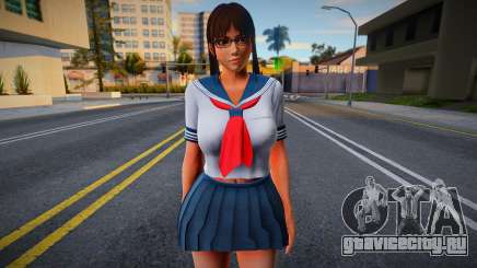 DOA Ayame Summer School Uniform Suit для GTA San Andreas