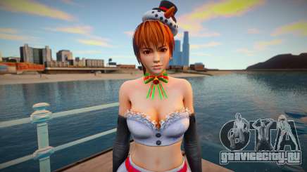 Kasumi Snowball Suit Christmas 1 для GTA San Andreas