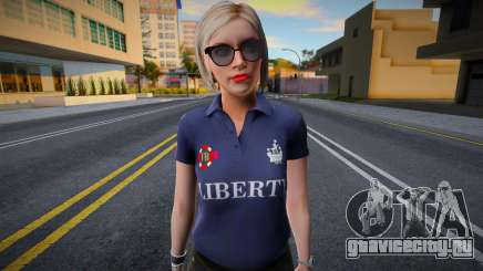 GTA Online Outfit Casino And Resort Agatha Bak 1 для GTA San Andreas