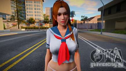 Taki Summer School Uniform Suit (skirt) для GTA San Andreas
