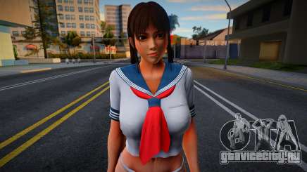 DOA Ayame Summer School Uniform Suit (skirt) для GTA San Andreas