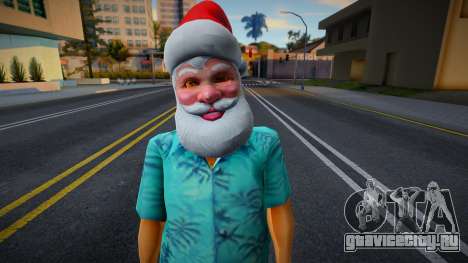 Tommy Vercetti Santa Mask для GTA San Andreas
