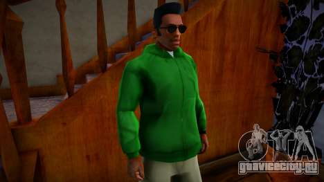 Green Hoody для GTA San Andreas