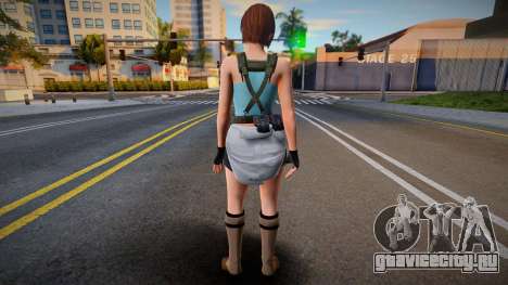 Jill Valentine (Kasumi) Resident Evil 3 для GTA San Andreas