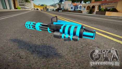 Blue Tron Legacy - Minigun для GTA San Andreas