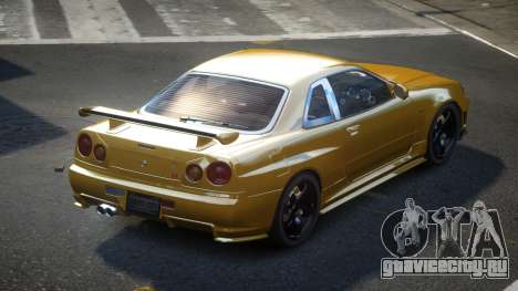 Nissan Skyline R34 ZR для GTA 4