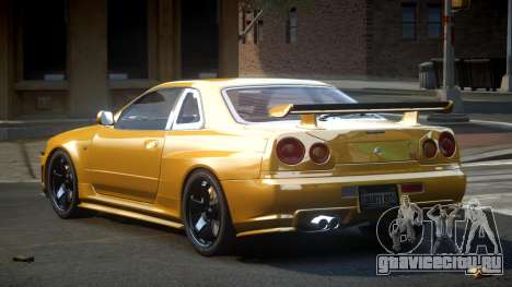 Nissan Skyline R34 ZR для GTA 4