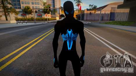 Spiderman Web Of Shadows - Black Blue Suit для GTA San Andreas