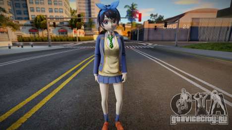 Sarashina Ruka (School Outfit) для GTA San Andreas
