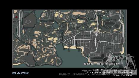 Новые текстуры карты и радара для GTA San Andreas