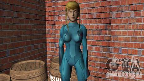 Samus (Metroid Zero Suit) для GTA Vice City