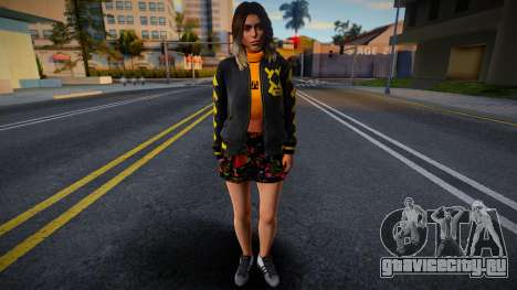 Lara Croft Fashion Casual - Los Santos Summer 1 для GTA San Andreas
