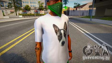 Sharo The Dog T-Shirt для GTA San Andreas