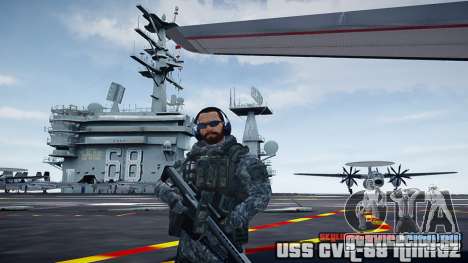 USS CVN-68 Nimitz (New Version) для GTA 4