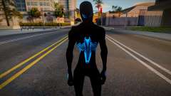Spiderman Web Of Shadows - Black Blue Suit для GTA San Andreas