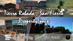 San Fierro, Tierra robada property pack для GTA San Andreas