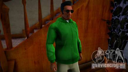 Green Hoody для GTA San Andreas