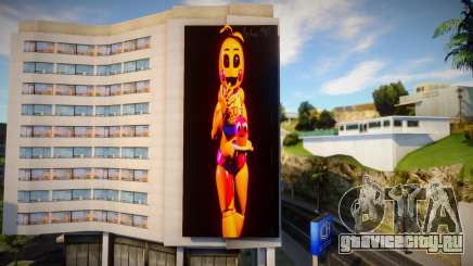 Toy Chica Billboard для GTA San Andreas