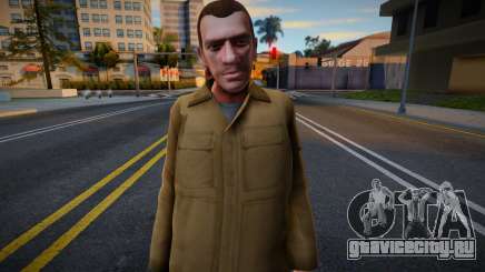 Niko Bellic Custom5 для GTA San Andreas