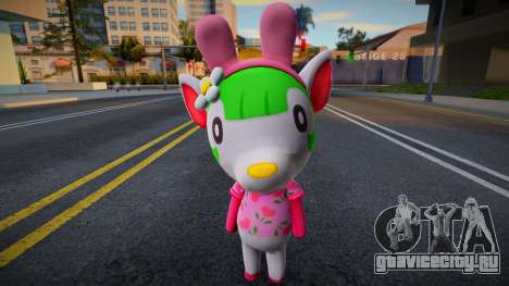 Animal Crossing Chelsea Skin для GTA San Andreas