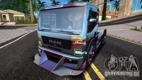 MAN TGX Formula Truck [ADB IVF VehFuncs] для GTA San Andreas