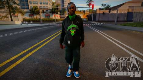 Jamaican look Sweet HD для GTA San Andreas