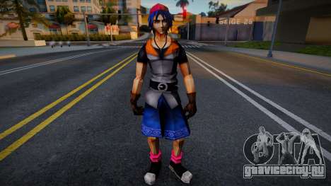 Serge from Chrono Cross (body fix) для GTA San Andreas