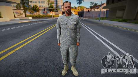 GTA V Trevor Soldier Skin для GTA San Andreas