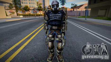 Наёмник в экзоскелете HD из S.T.A.L.K.E.R Зов Пр для GTA San Andreas