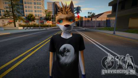 Random Akagami Hero Skin (Tau Furry) для GTA San Andreas