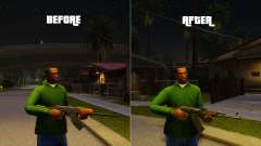 Real AK-47 HD для GTA San Andreas Definitive Edition