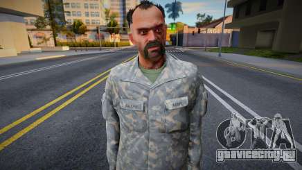 GTA V Trevor Soldier Skin для GTA San Andreas