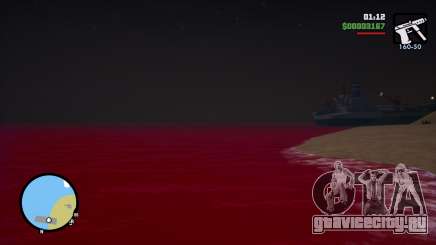 Blood Ocean (Кровавый океан) для GTA San Andreas Definitive Edition