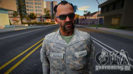 GTA V Trevor Soldier glasses Skin для GTA San Andreas