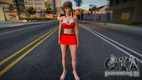 Hitomi Christmas для GTA San Andreas